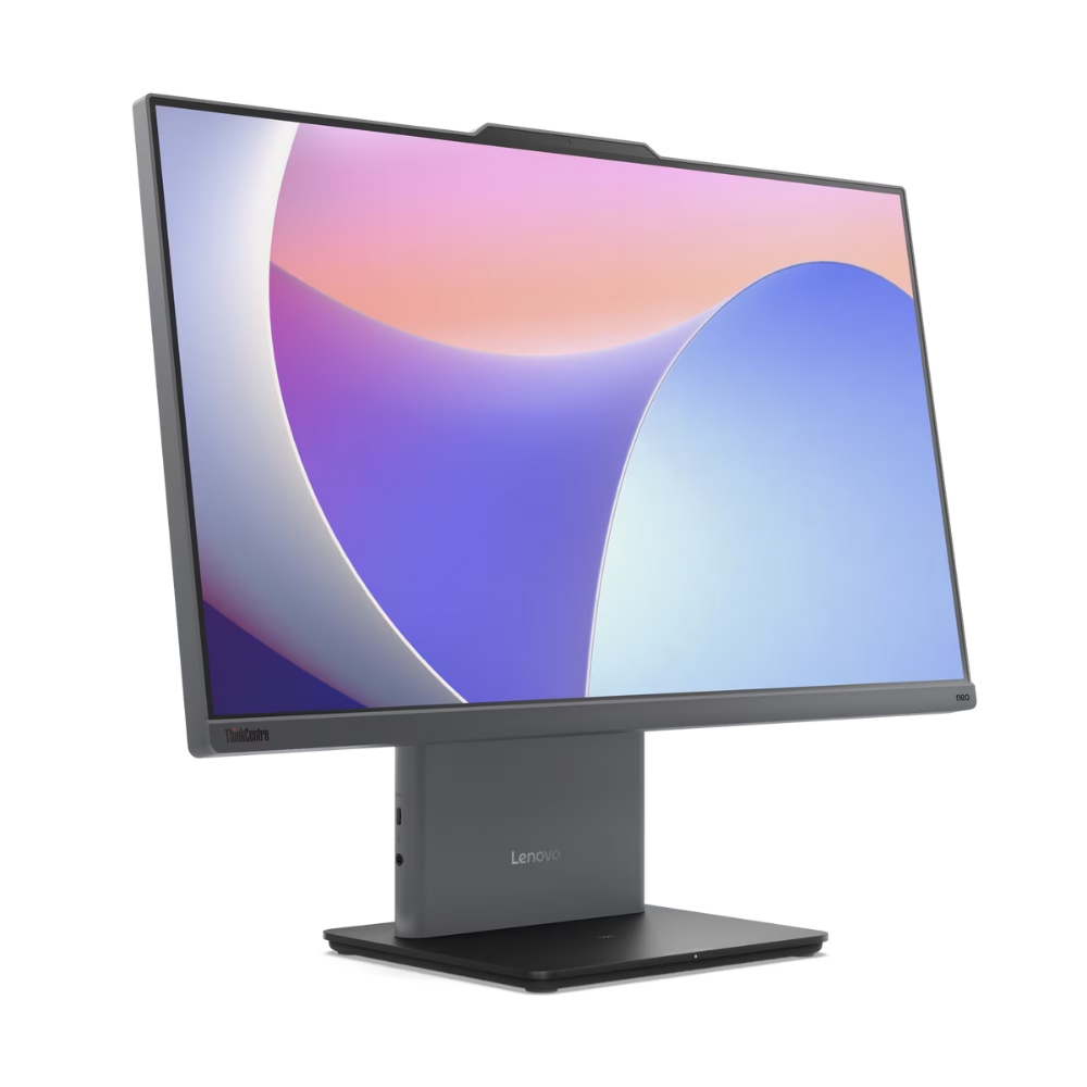 Cap Middle East FZCO-Default Title-LENOVO-Desktop-Lenovo ThinkCentre Neo 50a 24 Gen 5 23.8-Inch All-in-One Desktop, Intel Core i5-13420H, 8GB DDR5 RAM, 512GB PCIe 4.0 SSD, FHD IPS Display, Integrated UHD Graphics, 5MP Camera, Dual 3W Speakers, Wi-Fi 6, HDMI In/Out, USB-C, Luna Grey