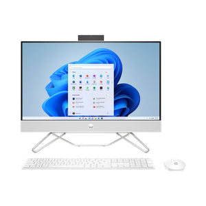 Cap Middle East FZCO-Default Title-HP--2023 Newest HP All-in-One 24-inch Touchscreen Desktop, 12th Generation Intel Core i7-1255U processor| 16GB DDR4 RAM| 1TB SATA HDD| 256GB NVMe SSD| Wireless Keyboard & Mouse| Intel® Iris® Xᵉ Graphics| 23.8†FHD Display| Windows 11 (Starry White)