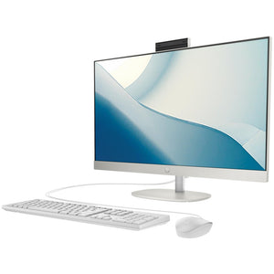 2024 Newest HP All-in-One 24-inch Desktop, 13th Generation Intel Core i7-1355U processor| 16GB DDR4 RAM| 512GB NVMe SSD| 23.8” FHD Display | Windows 11 (Shell White)