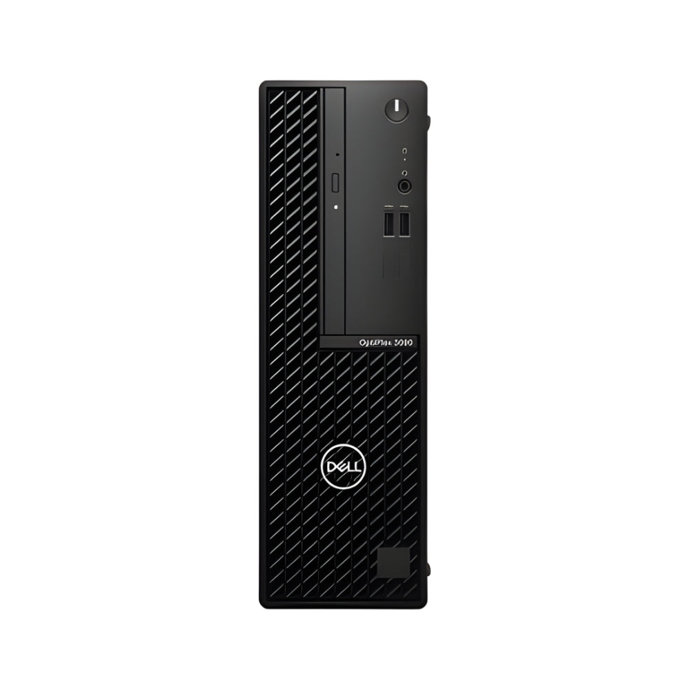 Black Dell computer tower on a white background
Cap Middle East FZCO-DELL-DELL OptiPlex 3090 Core i3-10105, 4GB Ram, 1TB HDD, Display Ports HDMI, DOS