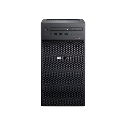 Dell EMC server tower on a white background
Cap Middle East FZCO-DELL--PES PowerEdge T40 Server,Intel Xeon E-2224G 3.5GHz, 8M cache, 4C/4T, turbo (71W), 8GB 2666MT/s DDR4 ECC UDIMM, 1TB 7.2K RPM SATA 6Gbps Entry 3.5in Cabled Hard Drive