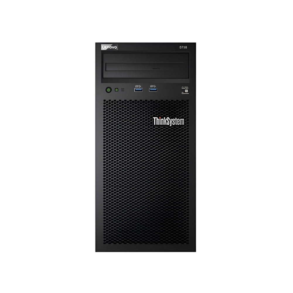 ThinkSystem server tower on a white background
Cap Middle East FZCO-LENOVO--LENOVO ST50 V2 ThinkSystem - Intel, Xeon E-2324G, 4 Cores, 65W, 3.1GHz,8GB TruDDR4 3200 MHz (1Rx8, 1.2V) ECC UDIMM, 2* 1TB SATA 3.5