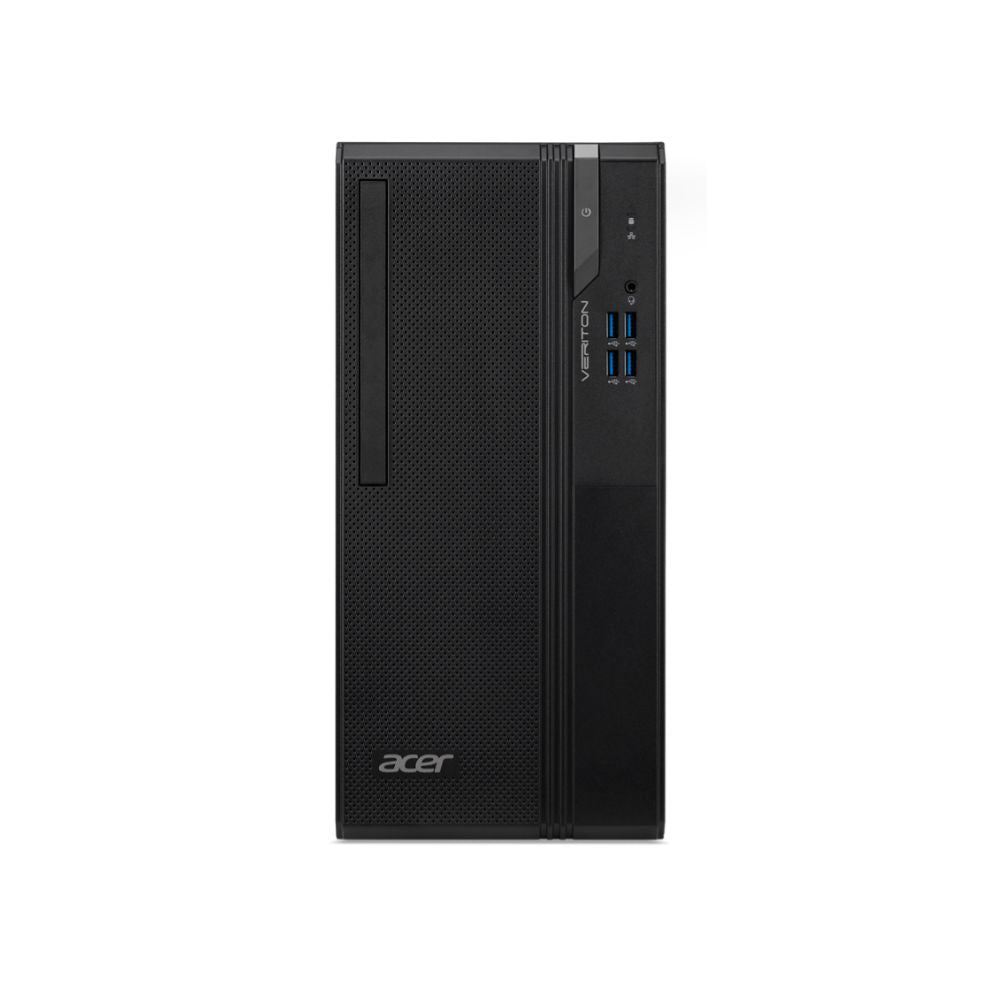 ACER Veriton MT S2690G desktop PC with Intel i3-12100 processor and black casing