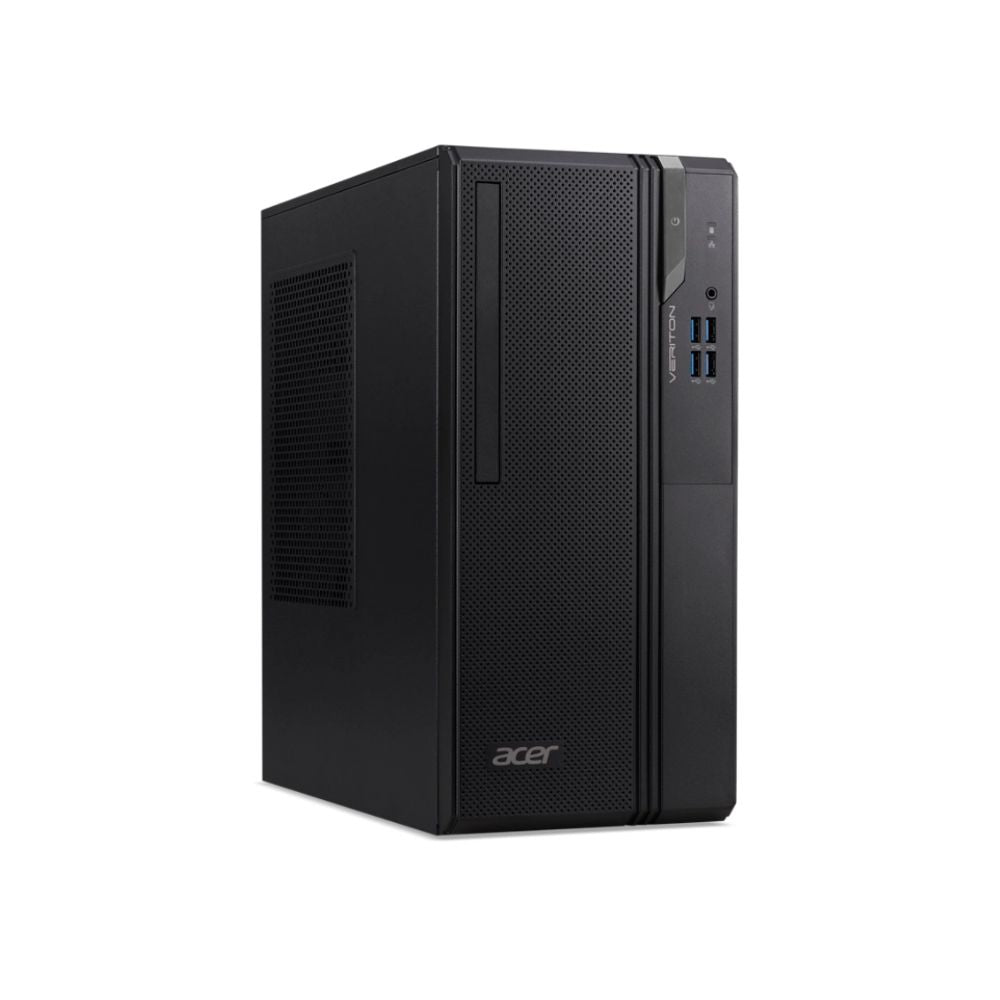 ACER Veriton MT S2690G tower with 4GB RAM and 1TB storage on a white backdrop