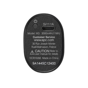 Cap Middle East FZCO-Default Title-APC--APC Mobile Power Bank Li-Ion 3000mAh /1A – 1 Output Connector