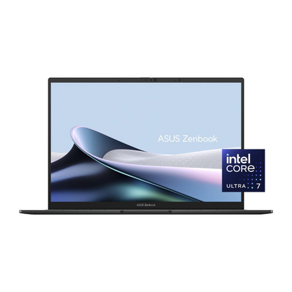 ASUS - Zenbook Q425MA 14 OLED Ultrabook Laptop Intel EVO Edition 16-Core Ultra 7 155H, 16GB DDR5, 1TB SSD, 14 Inch WUXGA OLED Touchscreen, Backlit Keyboard, Win11 Home, Jasper Gray