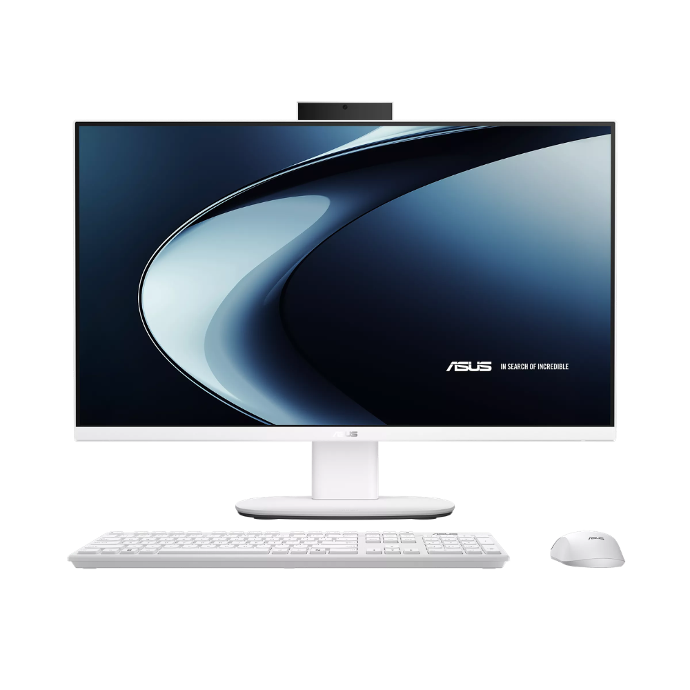 ASUS V400 AiO V470VA 27” All-in-One Desktop, Intel Core 7 240H, 16GB DDR5 RAM, 512GB NVMe SSD, Full HD Non-Touch Display, Wireless Keyboard & Mouse, Windows 11 Pro