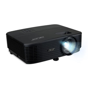 Acer X1123HP projector projecting an image on a screen