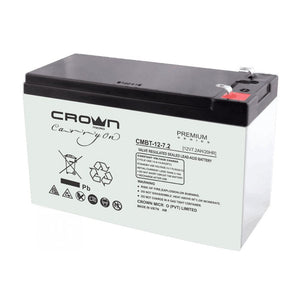 CMBT-12-7 | Crown Micro Lead-Acid Battery 7.2Ah 12V - Cap Middle East FZCO