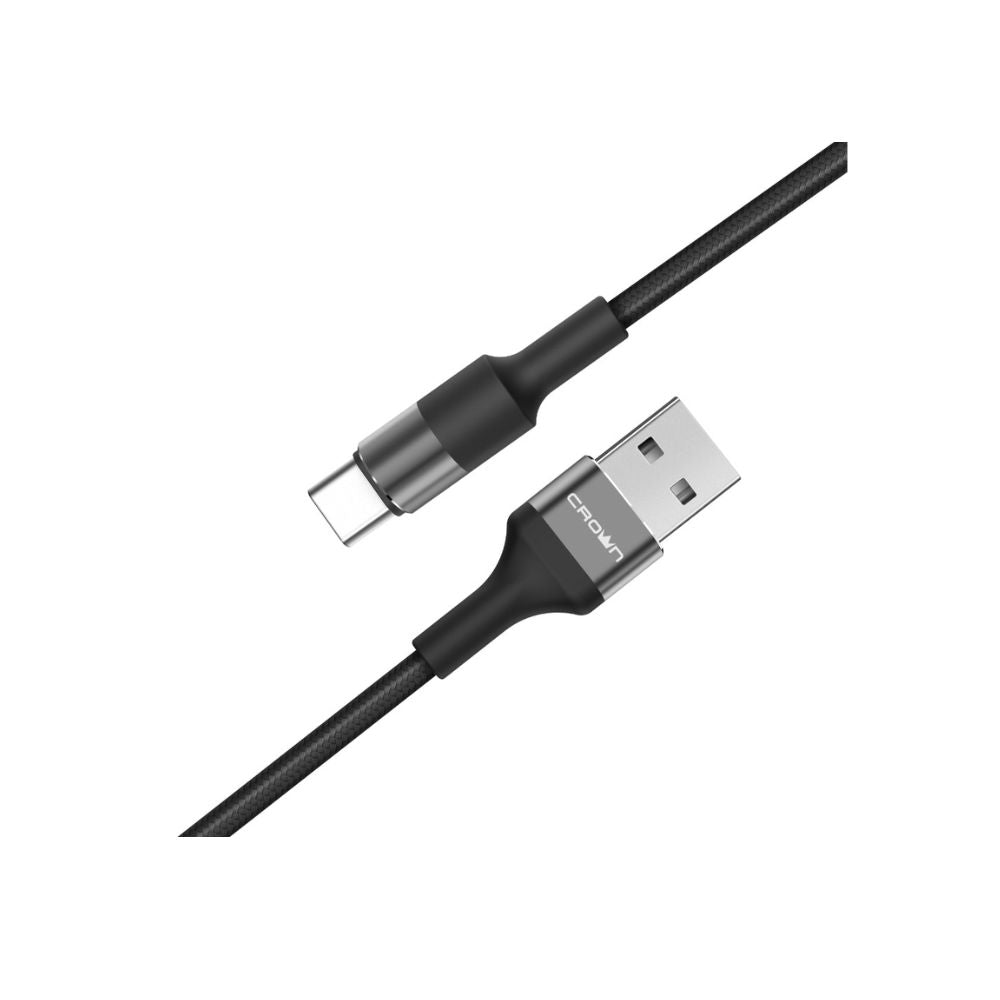 Cap Middle East FZCO-BLACK-CROWN MICRO--Crown Micro Cable USB - Type C