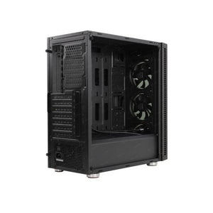 Cap Middle East FZCO-Default Title-CROWN MICRO--Crown Micro Computer Case with Power Supply CM-PS600W Plus - Red/Black