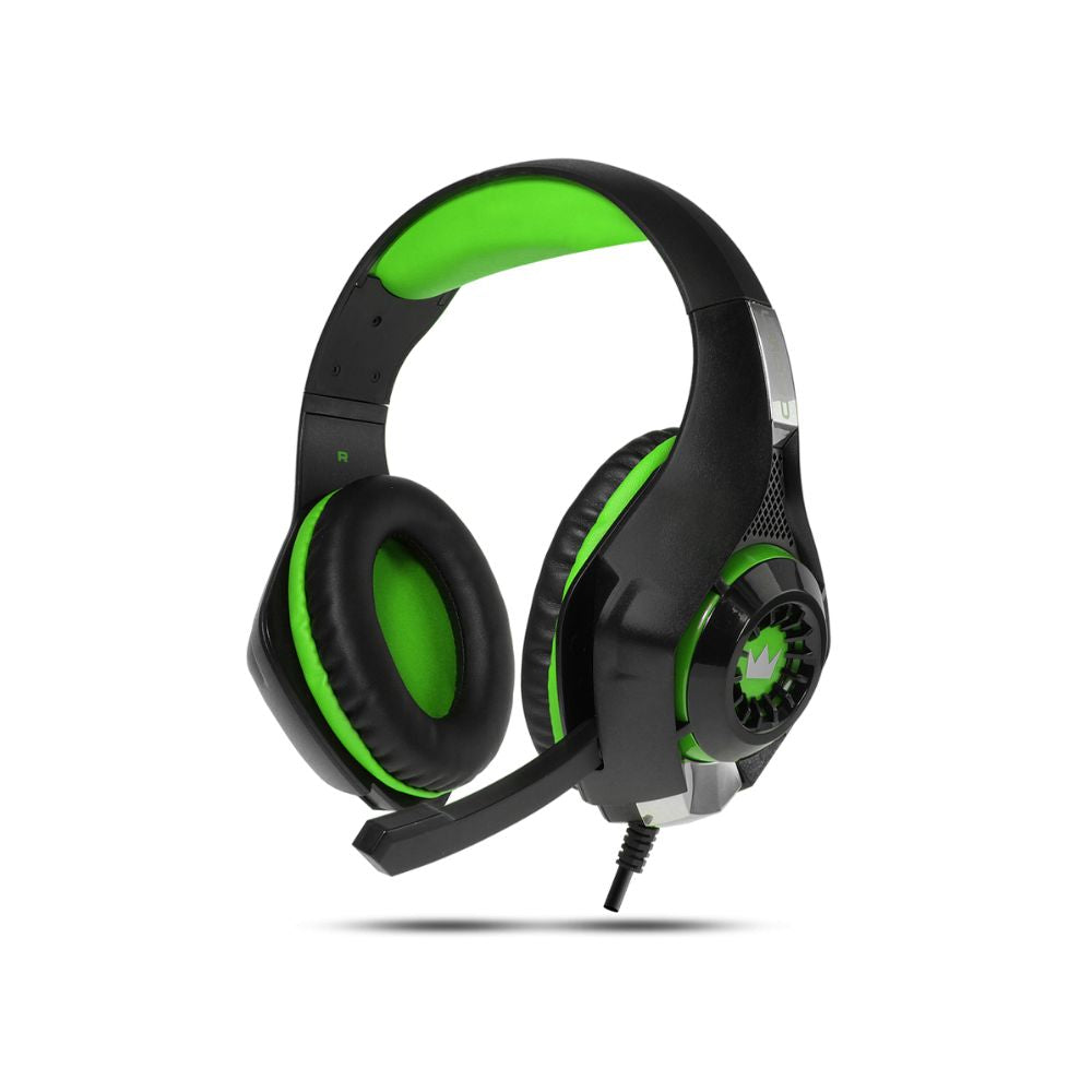 Cap Middle East FZCO-GREEN-CROWN MICRO--Crown Micro Gaming Headset-CMGH-102T-BR-BO-BB-BG