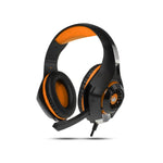 Cap Middle East FZCO-ORANGE-CROWN MICRO--Crown Micro Gaming Headset-CMGH-102T-BR-BO-BB-BG