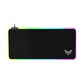 Cap Middle East FZCO--CROWN MICRO--Crown Micro Gaming Led light Mouse Pad - Black