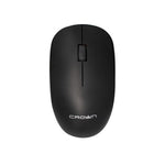 Cap Middle East FZCO--CROWN MICRO--Crown Micro Rechargeable 2.4 Wireless Mouse - Black | CMG-X11