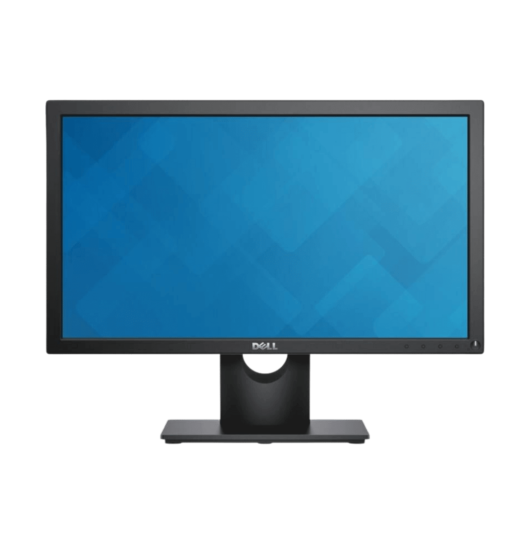 Dell E2016H 20-inch widescreen monitor with black bezel