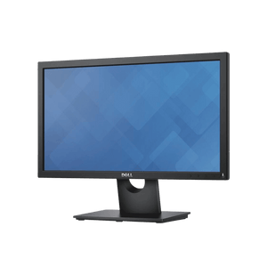 Angled view of the Dell E2016H 20-inch Full HD LED monitor