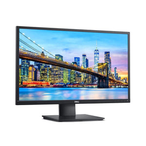 Angled view of the DELL E2420H 23.8-inch monitor emphasizing its slim profile