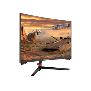 Cap Middle East FZCO--Dahua-Monitor-Dahua 27 Inch Curved VA FullHD Gaming Monitor 165Hz Refresh Rate, 1ms Response Time, Adaptive Sync With HDMI,DP -E230C