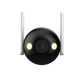 Dahua DH-F2C-LED 2MP Fixed-Focal Wi-Fi Bullet Network Camera, Full HD 1080p, Full-Color Night Vision, AI Human Detection, Built-in Microphone, H.265, MicroSD Support, DMSS App, IP67