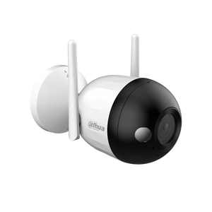 Dahua DH-F2C-LED 2MP Fixed-Focal Wi-Fi Bullet Network Camera, Full HD 1080p, Full-Color Night Vision, AI Human Detection, Built-in Microphone, H.265, MicroSD Support, DMSS App, IP67