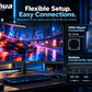 Dahua 27" Curved Gaming Monitor – Full HD 1920×1080, 165Hz, 1ms MPRT, VA Panel, 1500R Curvature, 4000:1 Contrast, Adaptive-Sync, HDMI & DisplayPort – 3 Year Warranty