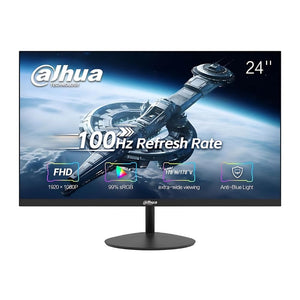 Cap Middle East FZCO-Default Title-Dahua-Monitor-Dahua 24-Inch VA Full HD 1080p 100Hz Borderless Monitor With HDMI, VGA, 3 Years Dahua Manufacturer Warranty - (LM24-A200Y)