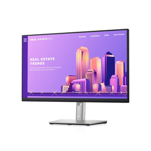 Real estate website displayed on a Dell P2422H 24-inch LED monitor screen