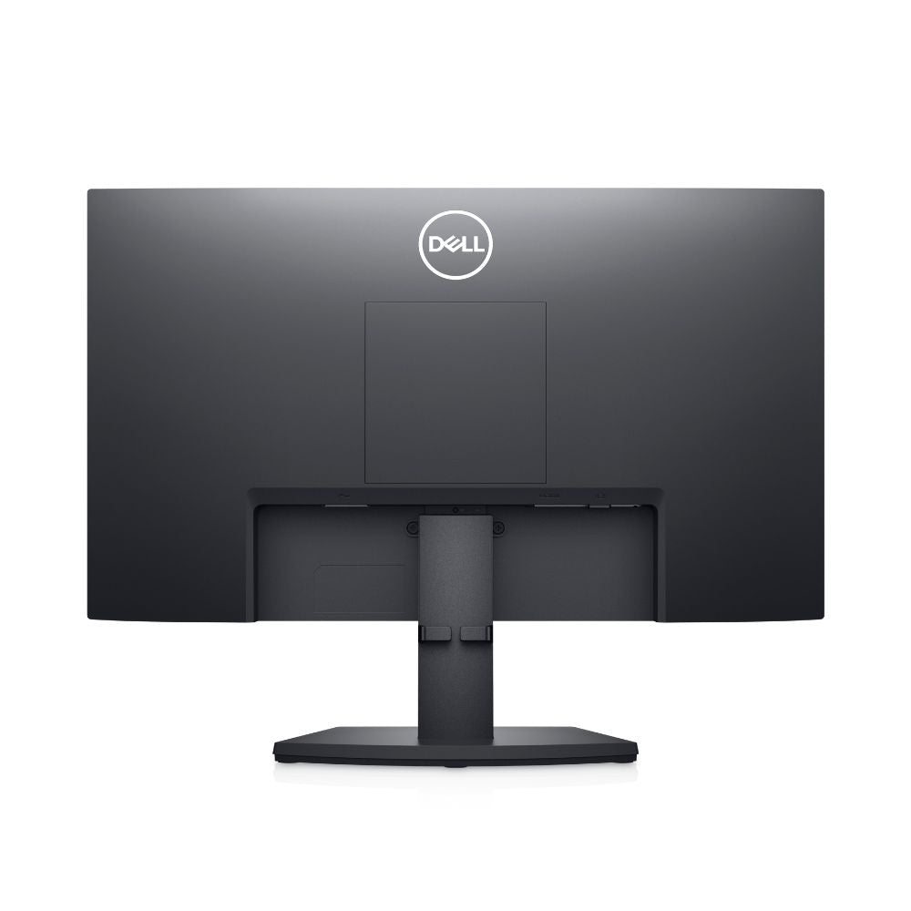 Back view of the Dell SE2222H monitor with the Dell logo visible