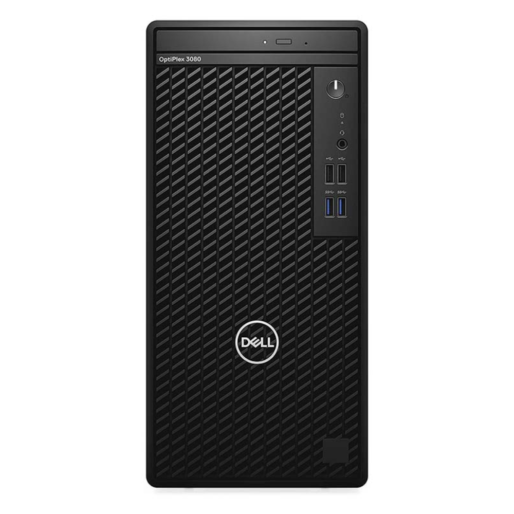 Dell OptiPlex 3080 Desktop PC, Intel Core i5-10500, 16GB RAM, 512GB SSD, HDMI & DisplayPort, DVD-RW, DOS, Business Desktop Computer