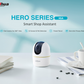 Dahua Hero A1 Pan/Tilt WiFi Security Camera, 360° Coverage, Human & Pet Detection, Auto Tracking, Two-Way Audio, Night Vision, Privacy Mode, HD Indoor Camera for Home & Office, 5MP