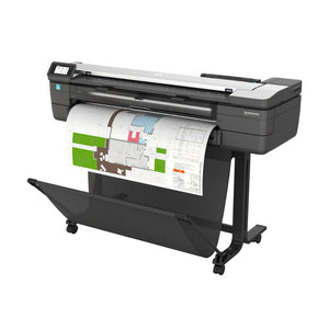 Cap Middle East FZCO-Default Title-HP--HP Designjet T830 large format printer Wi-Fi Thermal inkjet Colour 2400 x 1200 DPI A0 (841 x 1189 mm) Ethernet LAN