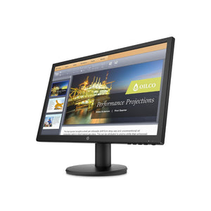 HP P21b G4 monitor with a 20.7-inch diagonal screen size 
