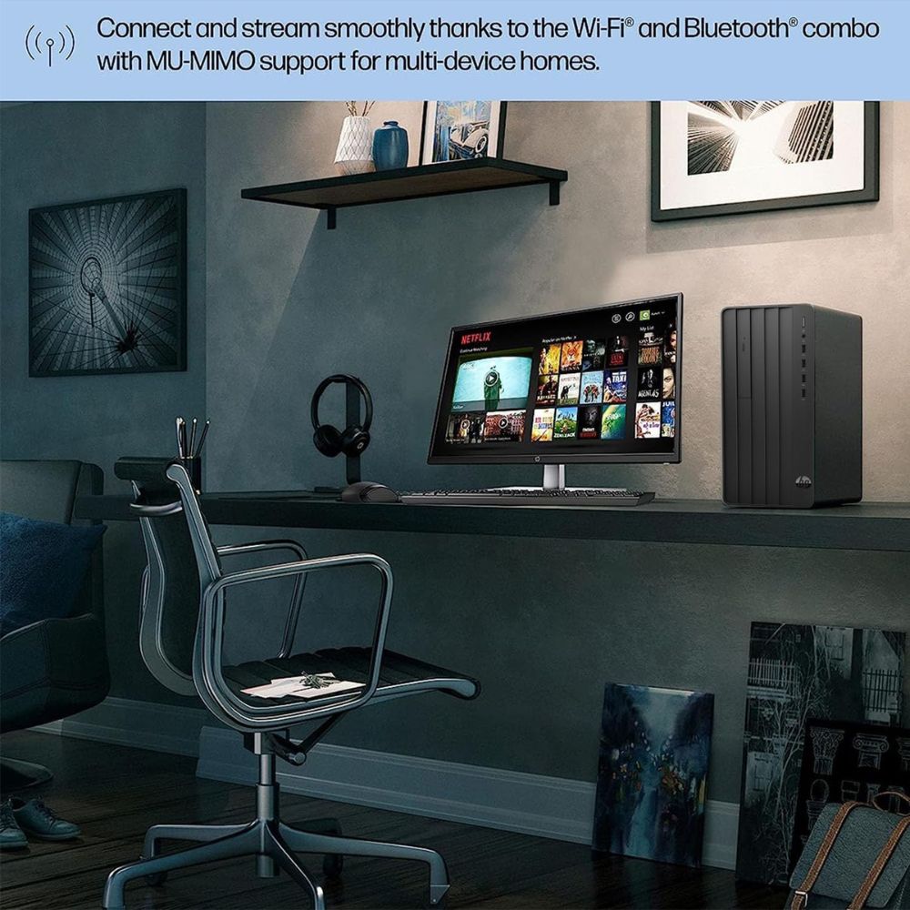 HP Pro Tower 290 G9 Desktop PC Intel Core I3-12100, 8GB DDR4, 256GB M.