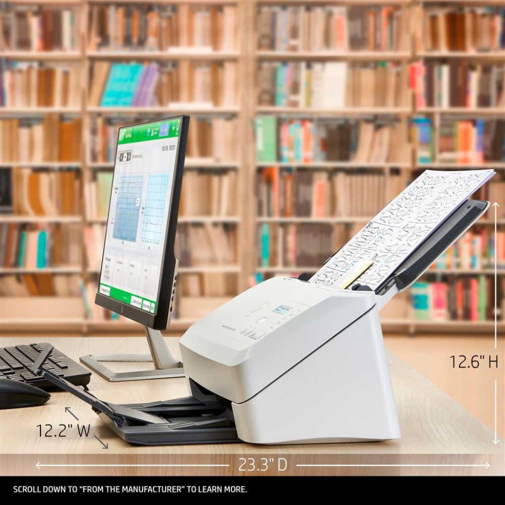 Flow Scanner HP Scanjet Enterprise Flow 7000 s3 Sheet-fed scanner 600 x 600 DPI A4