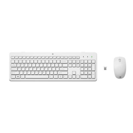 Cap Middle East FZCO--HP--HP KEYBOARD & MOUSE WIRELESS (WHITE) - ENGLISH