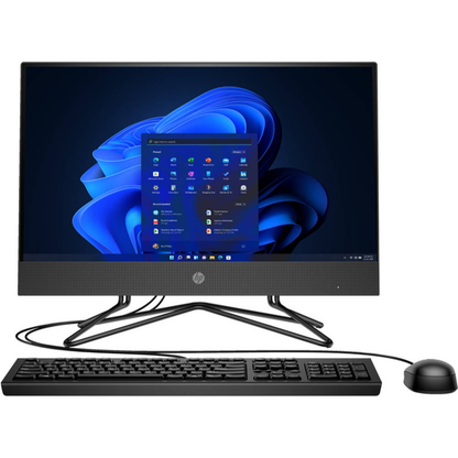 HP 200 G4 All-in-One PC – Intel Core i3-1215U | 4GB RAM | 1TB HDD | 21.5" FHD Display | FreeDOS | Wired Keyboard & Mouse | Iron Grey (Ask for Availability Before Purchase)