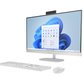 HP All-in-One 27-cr0163nh PC (D18VGEA#BH5) – Intel® Core™ Ultra 7 155U, 8GB DDR5-5600, 512GB PCIe NVMe SSD, Intel Graphics, 27" FHD IPS Touchscreen, Keyboard & Mouse Included, Shell White