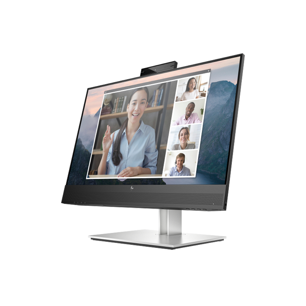Cap Middle East FZCO-Default Title-HP-Monitor-HP E24mv G4 23.8-Inch FHD Conferencing Monitor – 5MP Pop-Up Webcam, Built-In Speakers & 4-Way Ergonomics (169L0AA)