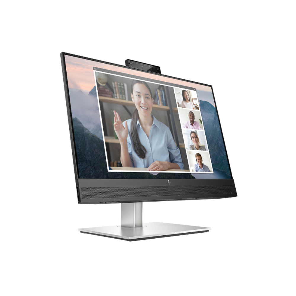 Cap Middle East FZCO-Default Title-HP-Monitor-HP E24mv G4 23.8-Inch FHD Conferencing Monitor – 5MP Pop-Up Webcam, Built-In Speakers & 4-Way Ergonomics (169L0AA)
