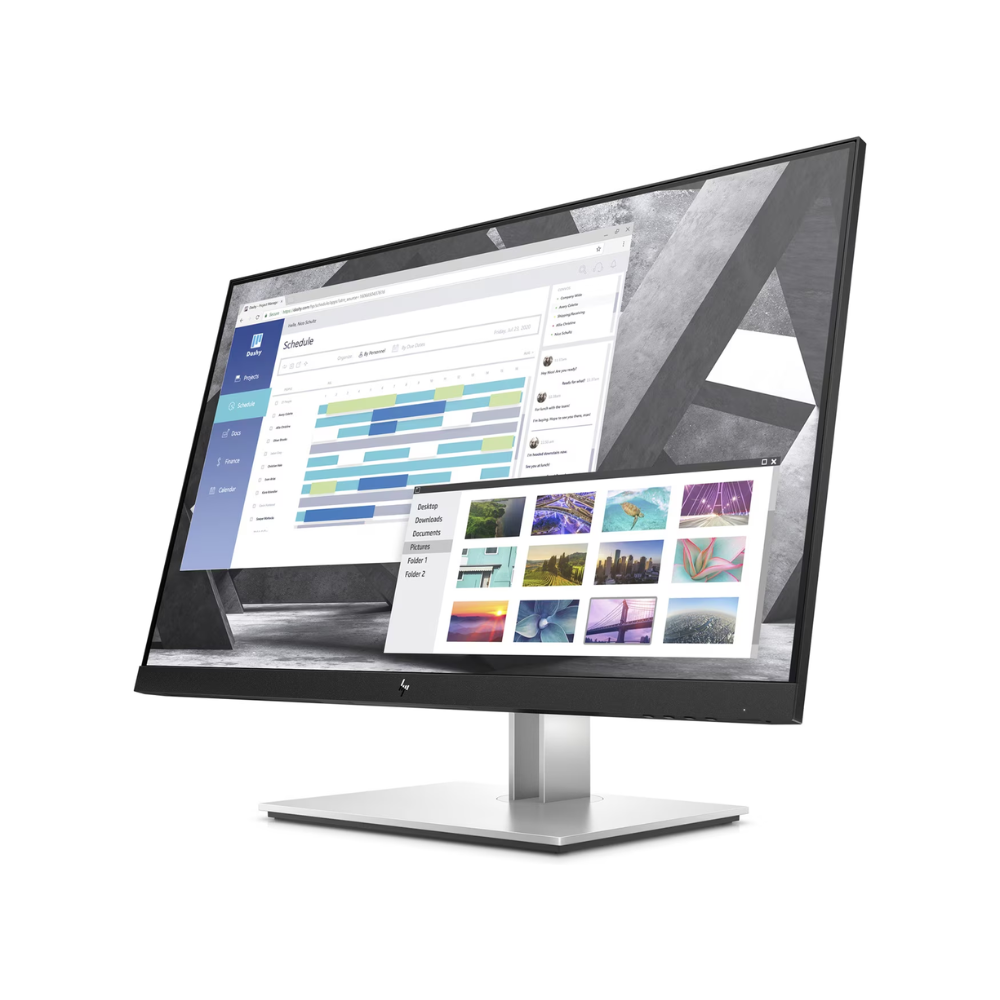 Cap Middle East FZCO-Default Title-HP-Monitor-HP E27q G4 27-Inch QHD IPS Monitor, 2560 x 1440, HP Eye Ease, 4-Way Adjustability (9VG82A9)