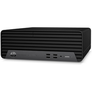 HP ProDesk 400 G7 Small Form Factor Desktop – Intel® Core™ i5-10500, 16GB DDR4, 512GB PCIe NVMe SSD, Intel UHD Graphics 630, DVD-Writer, FreeDOS, Keyboard & Mouse Included, Black – 1 Year Warranty