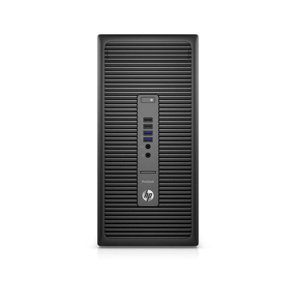 HP ProDesk 600 G2 Microtower Desktop – No CPU, 4GB DDR4 RAM, 500GB HDD, Intel HD Graphics (Integrated), Windows 10 Pro 64-bit, Black – 1 Year Warranty