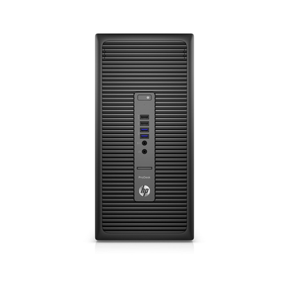 HP ProDesk 600 G2 Microtower Desktop – No CPU, 4GB DDR4 RAM, 500GB HDD, Intel HD Graphics (Integrated), Windows 10 Pro 64-bit, Black – 1 Year Warranty