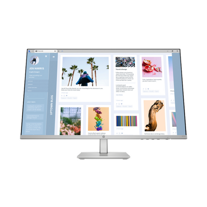 Cap Middle East FZCO-Default Title-HP-Monitor-HP Series 5 27-Inch FHD IPS Height-Adjust Monitor 527sh – 100Hz Refresh Rate, Ultra-Slim Design & All-Day Eye Comfort (94C50AA)