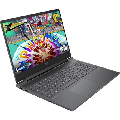 HP Victus 16-s1023dx Gaming Laptop 16.1" FHD IPS 144Hz, AMD Ryzen 7 8845HS (Up to 5.1GHz), 16GB DDR5, 512GB PCIe 4.0 SSD, NVIDIA GeForce RTX 4070 8GB, WiFi 6, Windows 11 Home, Mica Silver