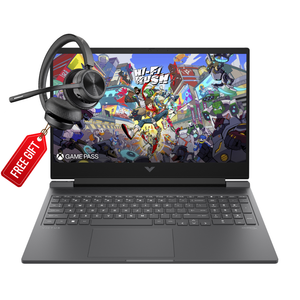 HP Victus 16t-r100 Gaming Laptop – Intel® Core™ i7-14700HX, 16GB DDR5-5600, 1TB PCIe Gen4 NVMe SSD, NVIDIA® GeForce RTX™ 4060 8GB, 16.1" FHD 144Hz, Windows 11, Mica Silver + FREE Poly Voyager 4320 UC Headset