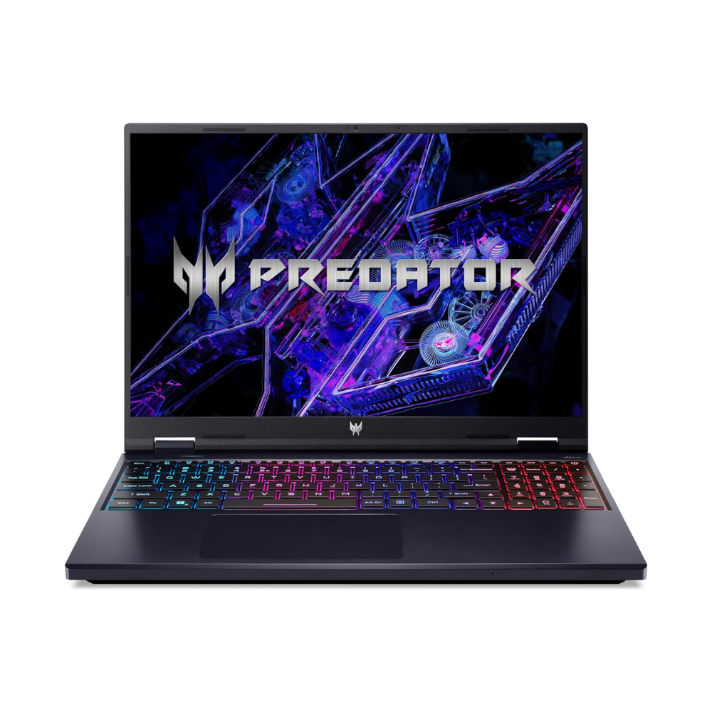 Cap Middle East FZCO--ACER--Acer Predator Helios Neo 16 Gaming Laptop 14th Gen Intel 24-Core i9-14900HX, 16GB RAM, 1TB SSD, 8GB NVIDIA GeForce RTX 4060, 16” WQXGA 165Hz, Windows 11 Pro – Black