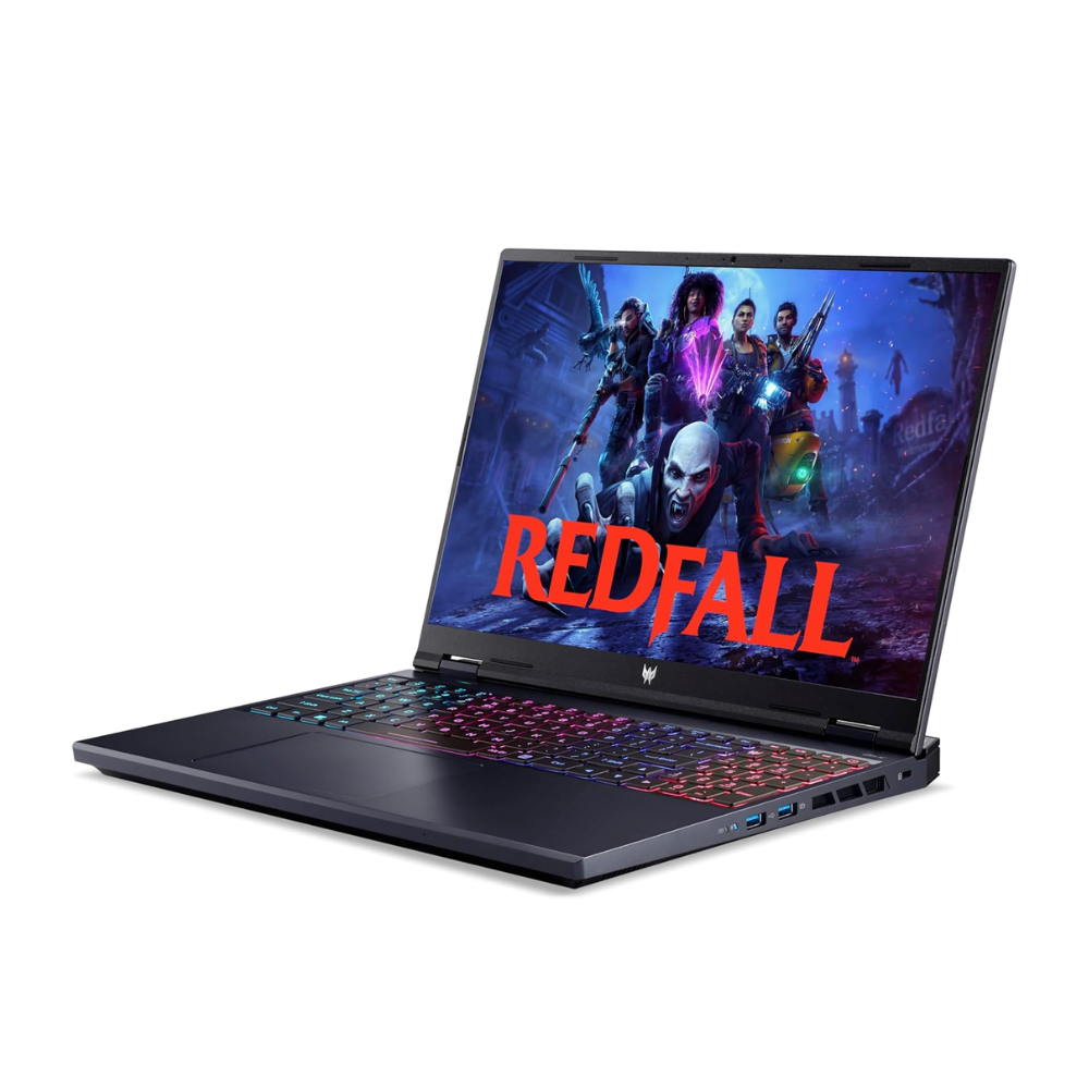 Cap Middle East FZCO--ACER--Acer Predator Helios Neo 16 Gaming Laptop 14th Gen Intel 24-Core i9-14900HX, 16GB RAM, 1TB SSD, 8GB NVIDIA GeForce RTX 4060, 16” WQXGA 165Hz, Windows 11 Pro – Black