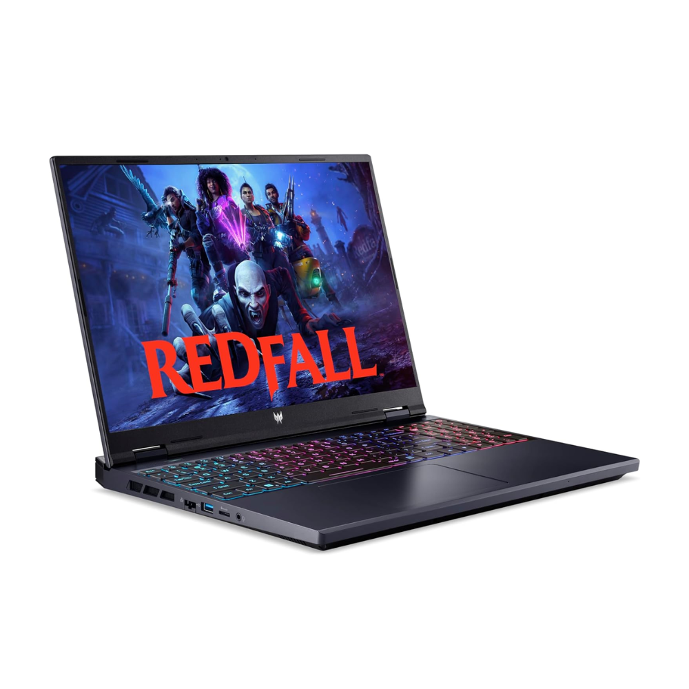 Cap Middle East FZCO--ACER--Acer Predator Helios Neo 16 Gaming Laptop 14th Gen Intel 24-Core i9-14900HX, 16GB RAM, 1TB SSD, 8GB NVIDIA GeForce RTX 4060, 16” WQXGA 165Hz, Windows 11 Pro – Black